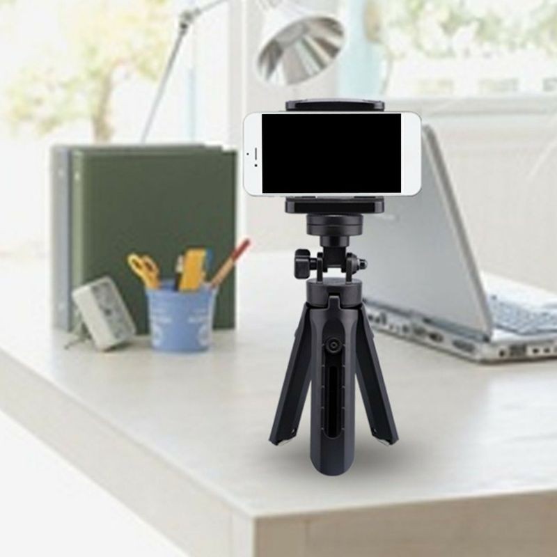 Tripod Mini Smartphone HP Handphone Holder U Clamp Vlog Zoom Kamera Gopro