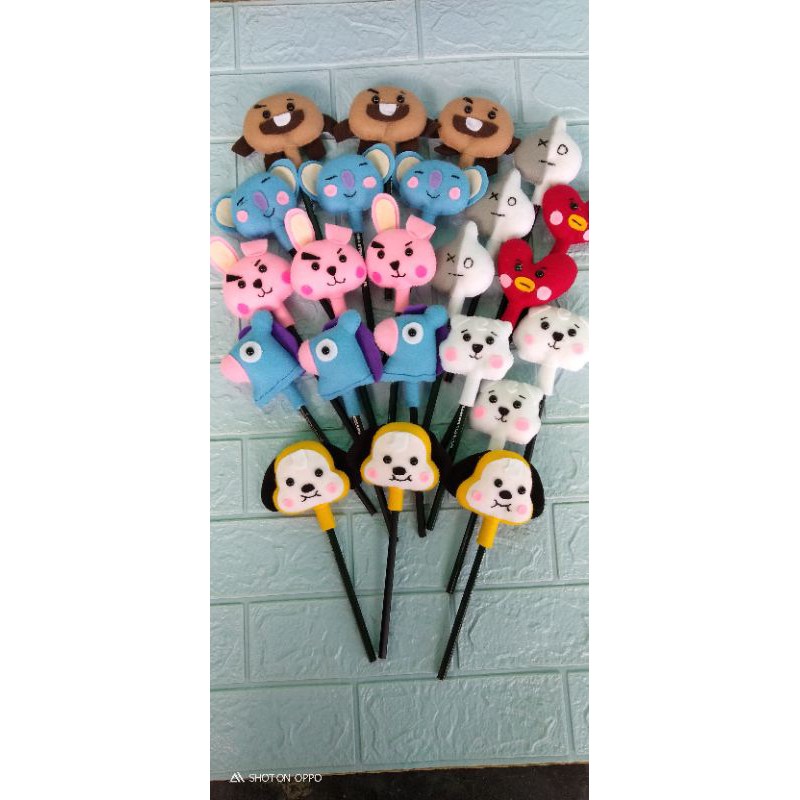 

pensil hias BTS/pensil karakter bts