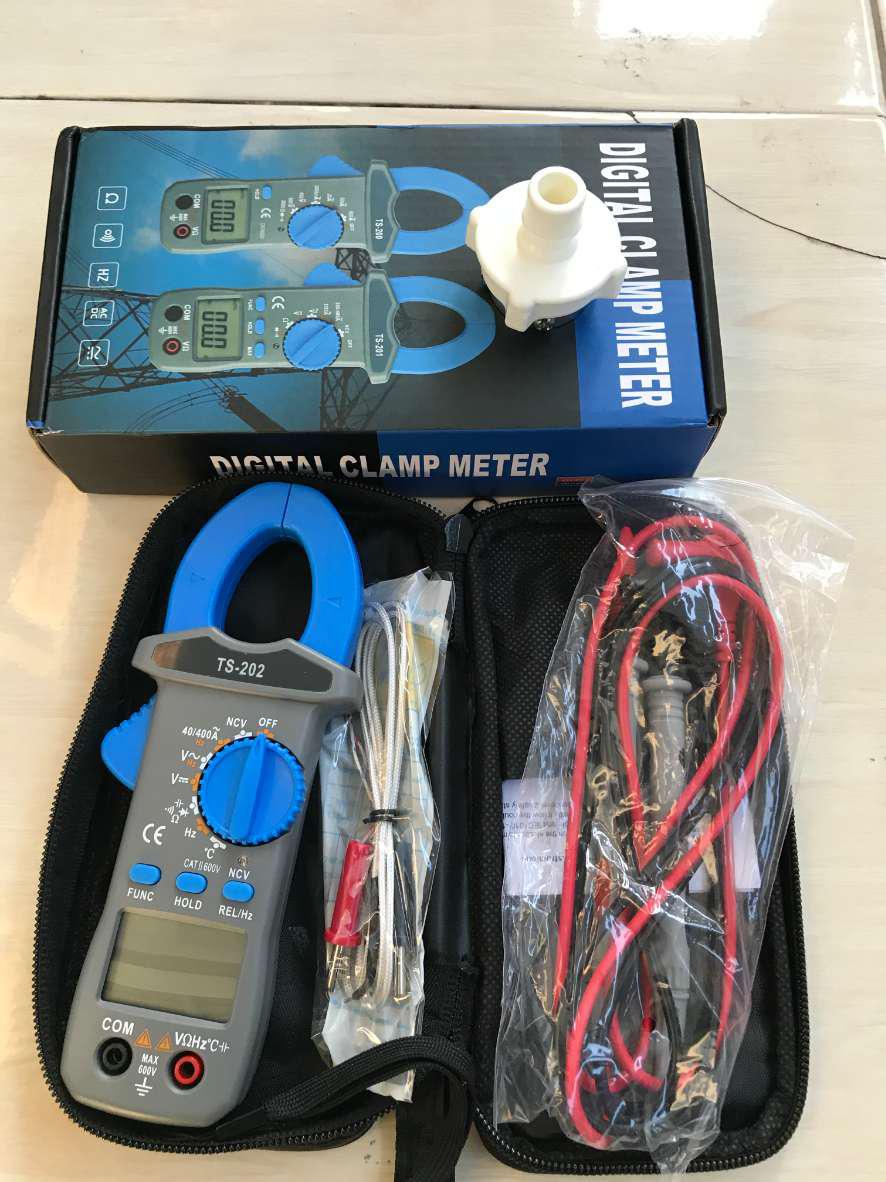 Digital Clamp Meter Ts-202 +  / Tang Amper Digital Ts 202 + ( Brand New )