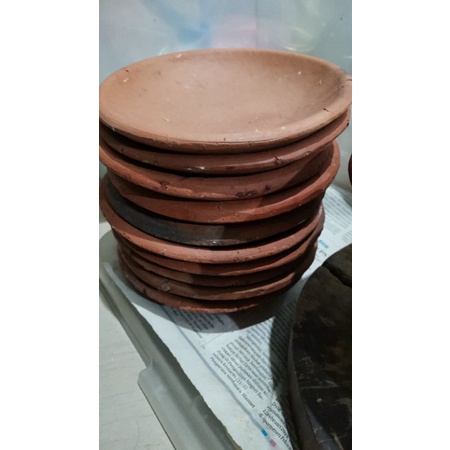 cobek tanah liat ukuran 15cm