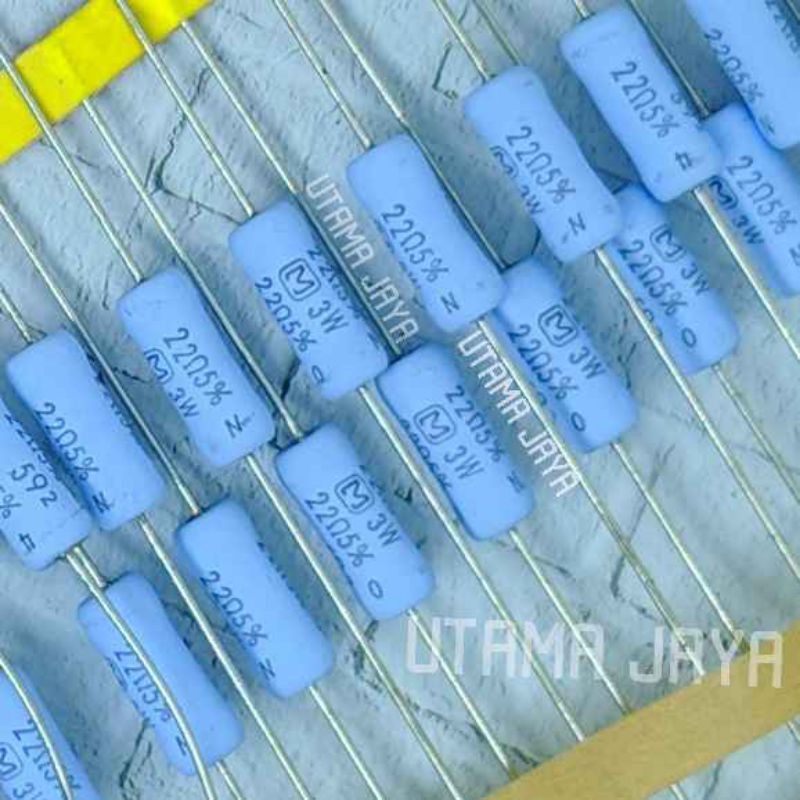 resistor 22 ohm 3w original panasonic sesuai gambar