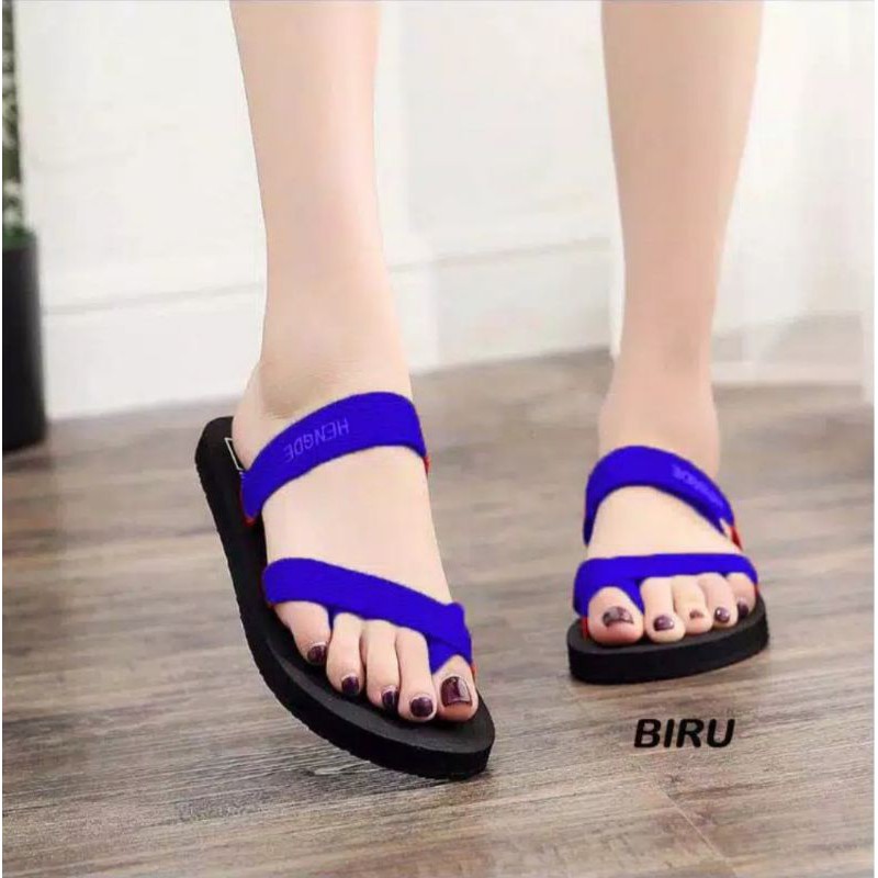 sandal hengde tali silang sandal wanita