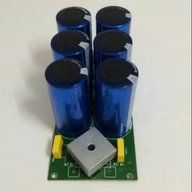 Power Suply Simetris / PSU 6 Elco Rubycon 10000uF 100V