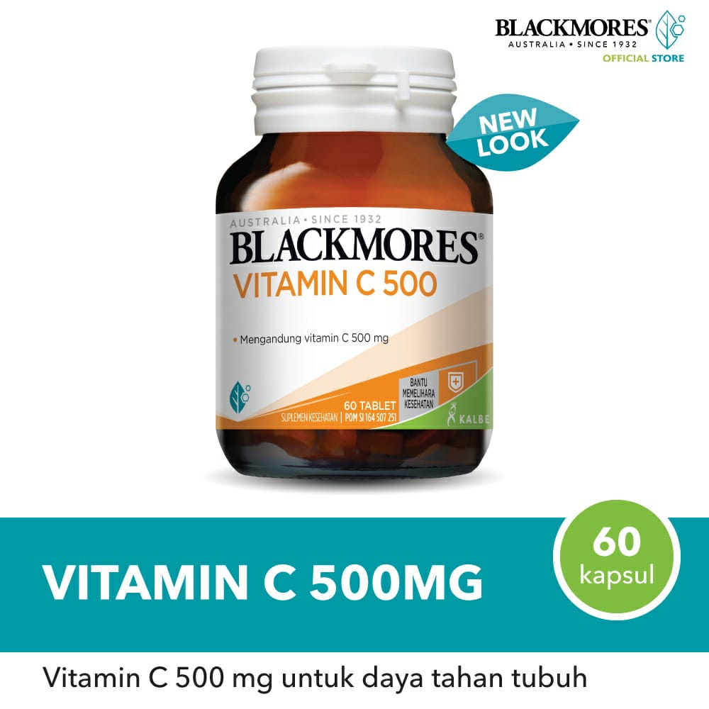 Blackmores suplemen daily immune vitamin C 500mg - vit c 500 mg untuk daya tahan / imun tubuh