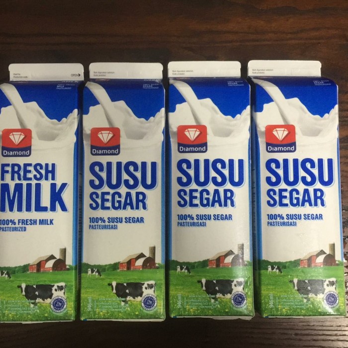

fe20011vv Diamond Fresh Milk 946Ml Promo Paket Isi 4 Pcs Xa201As