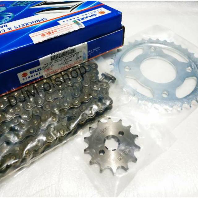 Gear Set Paket Suzuki Axelo - Titan Original SGP 27000-10J00-KIT