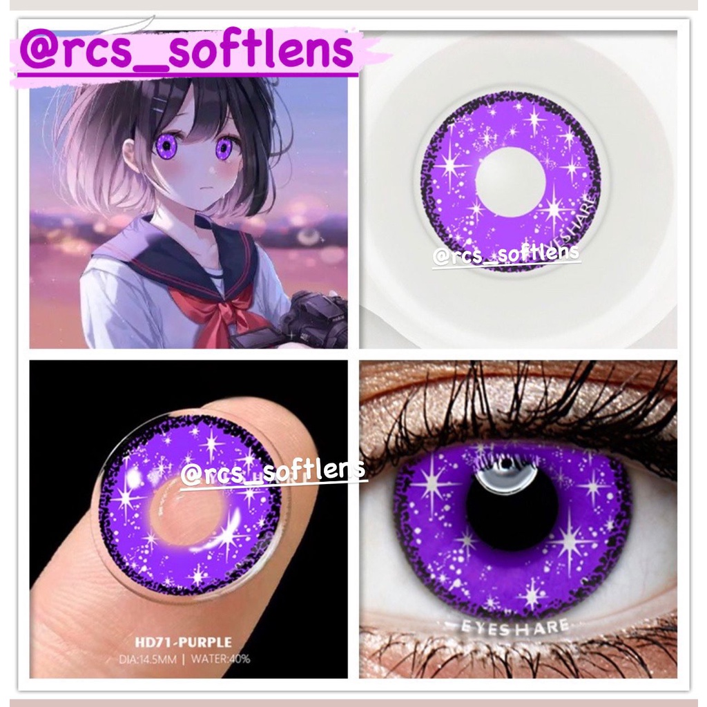 RCS ✅ Softlens cosplay Softlens halloween softlens merah biru hijau Bella series 02