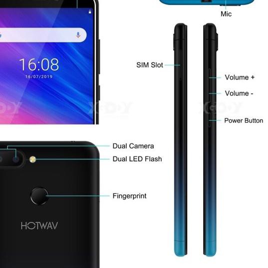 ☝ HOTWAV M6 4G LTE RAM 3/32 LAYAR 5.5” GARANSI RESMI ➤