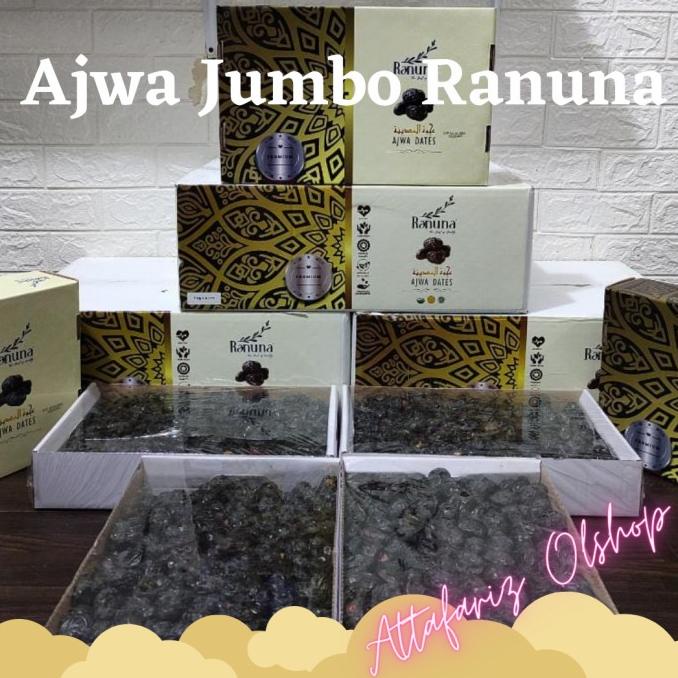 

KURMA AJWA JUMBO ORGANIK RANUNA DUS 3KG DFDFG3545