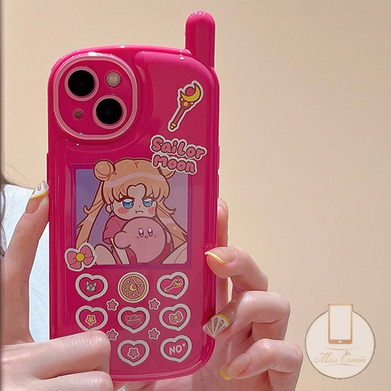 Soft Case Motif Kartun Anime Sailor Moon Untuk iPhone 7 8 Plus X XS MAX XR 11 12 13 14 Pro MAX