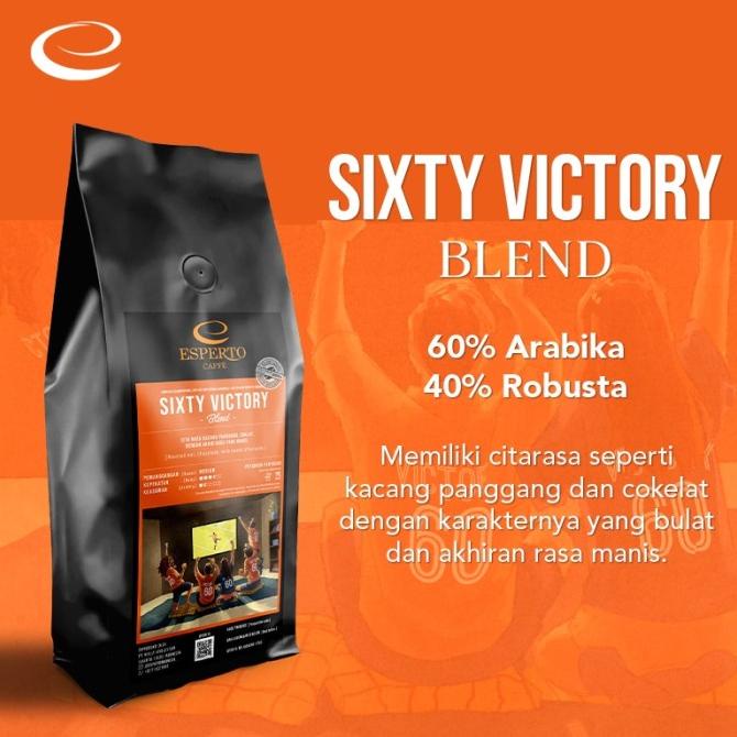 

Kopi Sixty Victory Blend 1 kg -Esperto