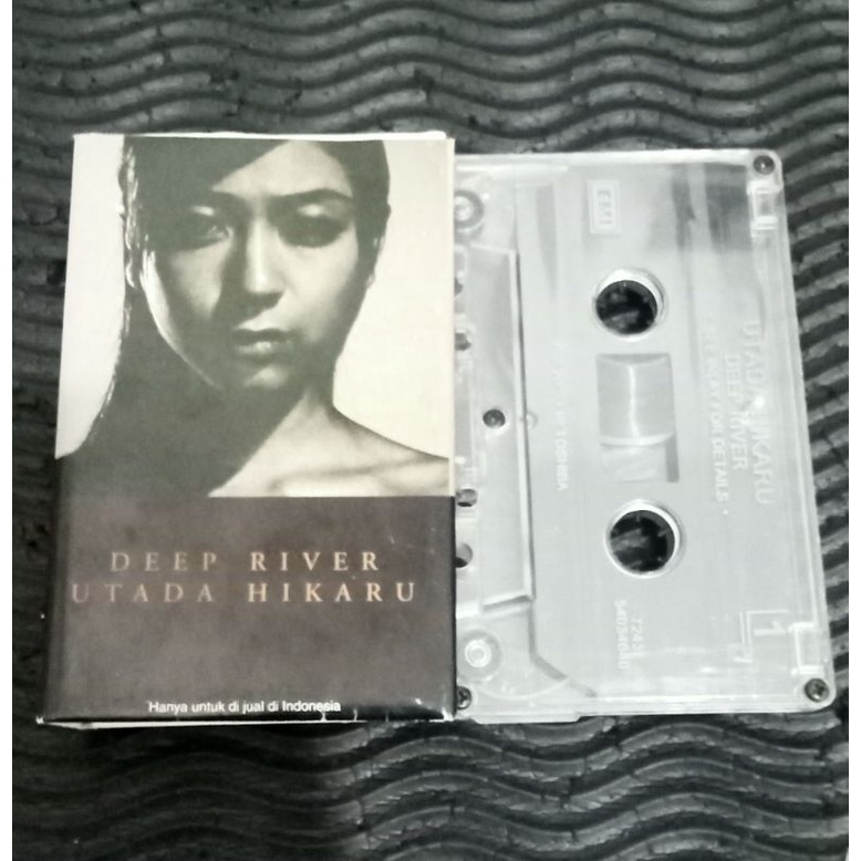 Kaset Pita Cassette Tape Utada Hikaru - Deep river - Jpop