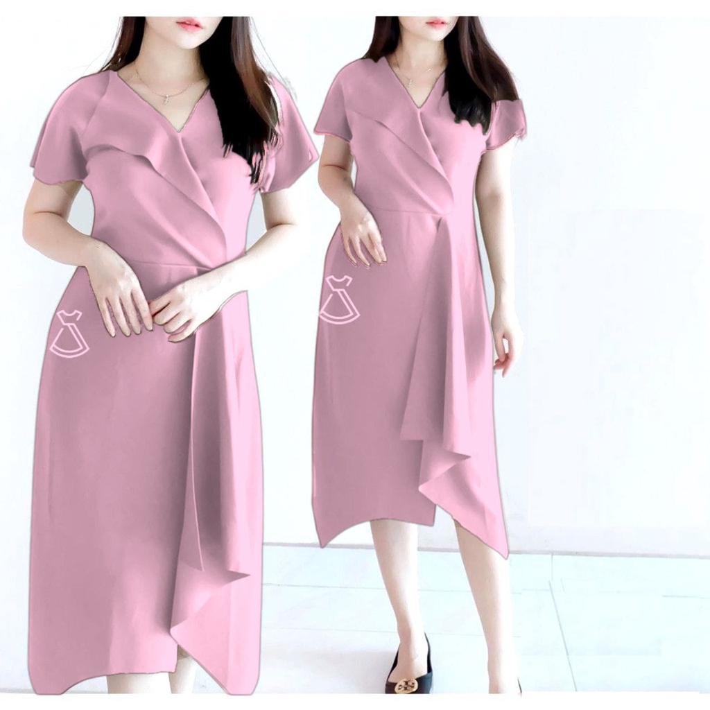 Dress Korean Style Dress Pamela