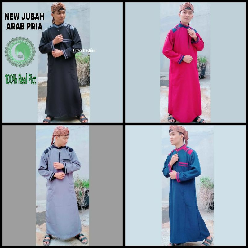 GAMIS JUBAH ARAB PRIA VIRAL TERBARU *COD√