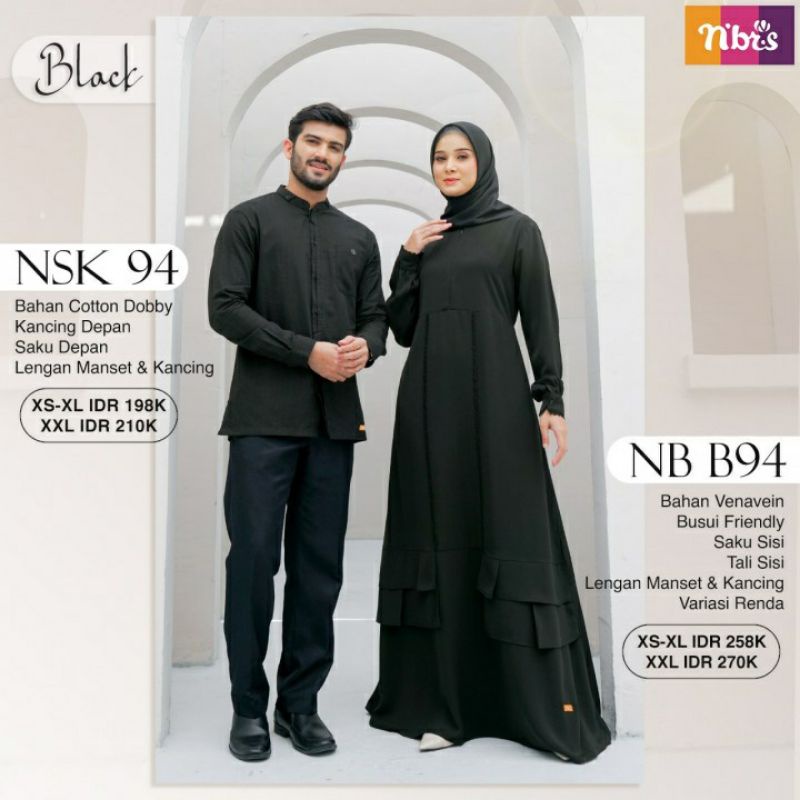 GAMIS NIBRAS NB B94 BLACK