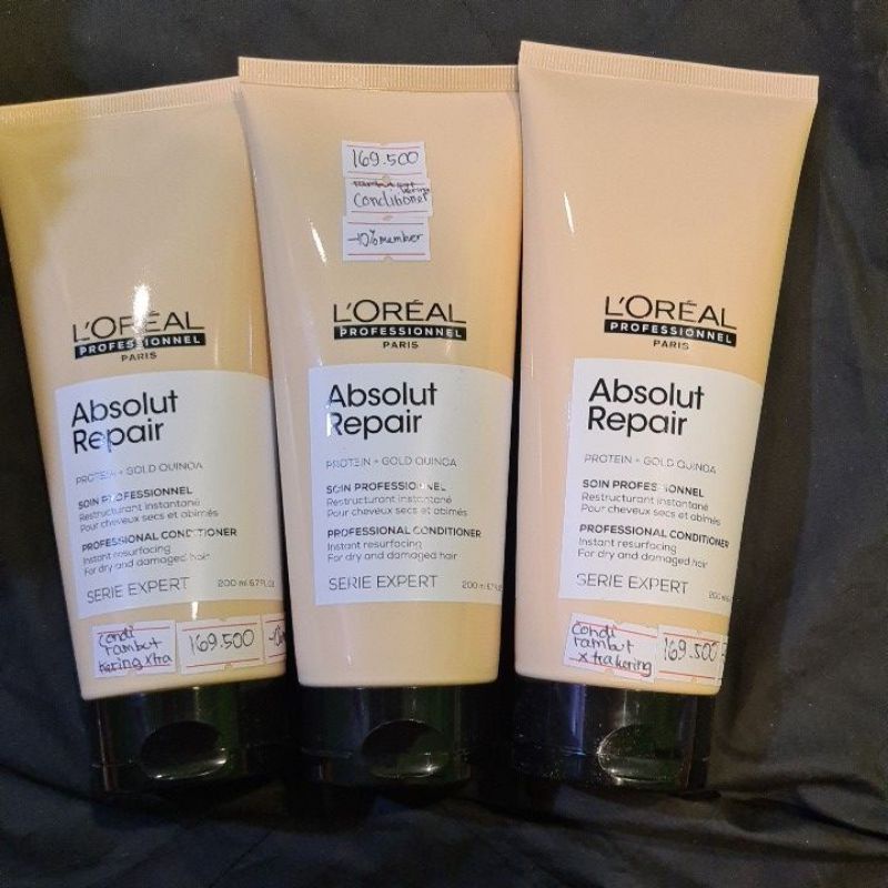 Jual Loreal Absolut Repair Conditioner 200ml Shopee Indonesia 0941