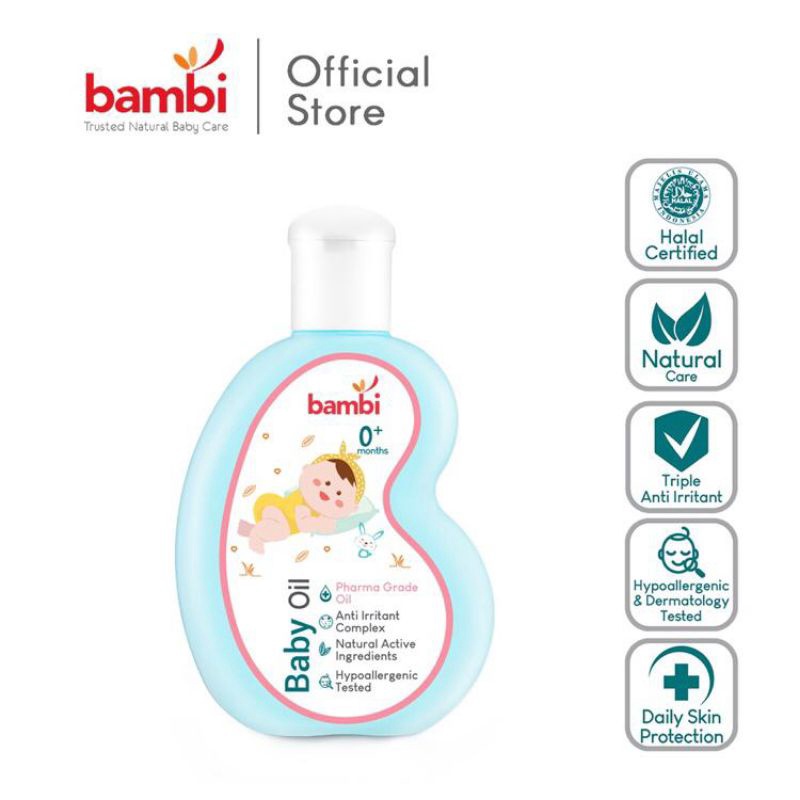 Bambi Baby Oil Bambi 100 Ml