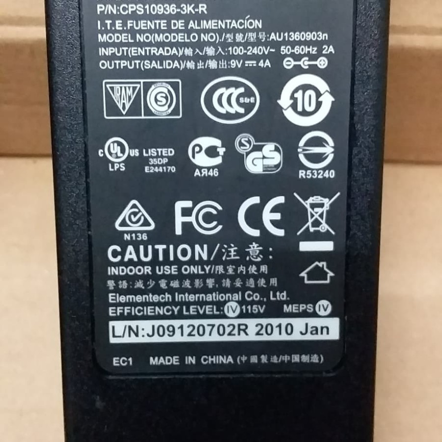 Adaptor 9V Kross 64 Kualitas Bagus