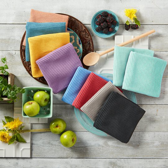 Norwex Kitchen Cloth Towel With Baclock Kain Microfiber Silver Technology Shopee Indonesia