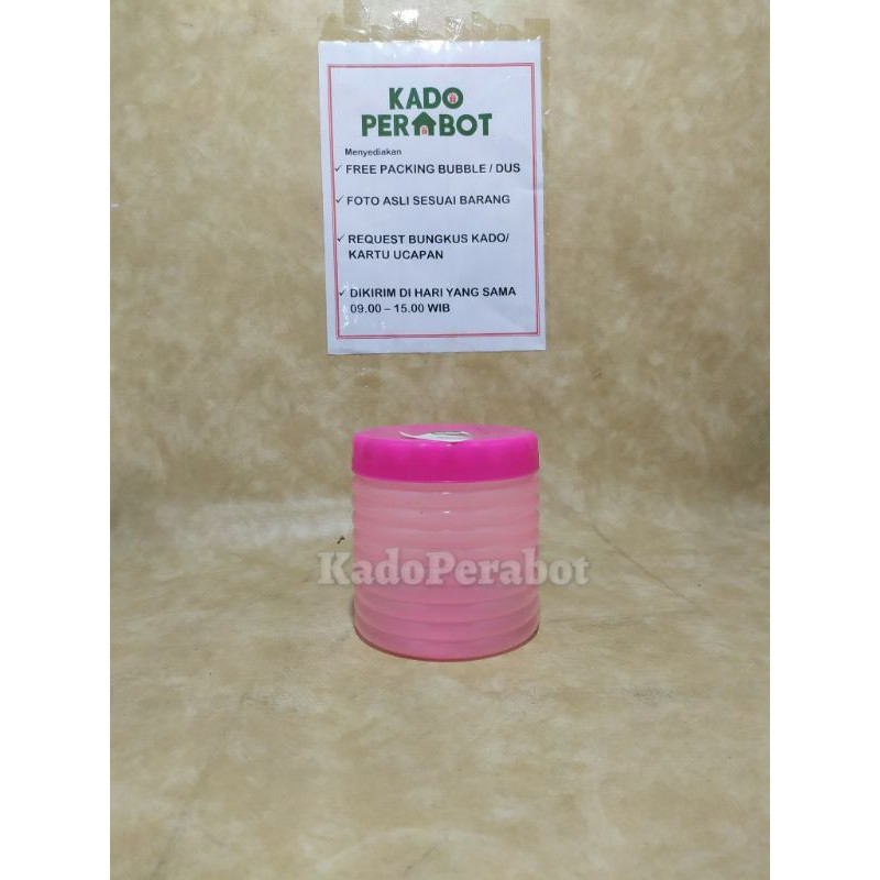 toples SL 1000ml - toples anti semut tutup putar - toples bundar plastik