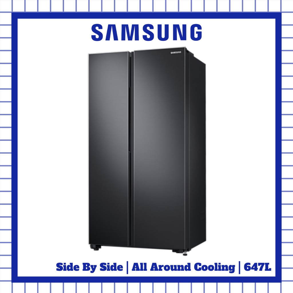 LEMARI ES SAMSUNG SIDE BY SIDE RS-62R5041B4 / KULKAS SAMSUNG SIDE BY SIDE RS-62R5041B4
