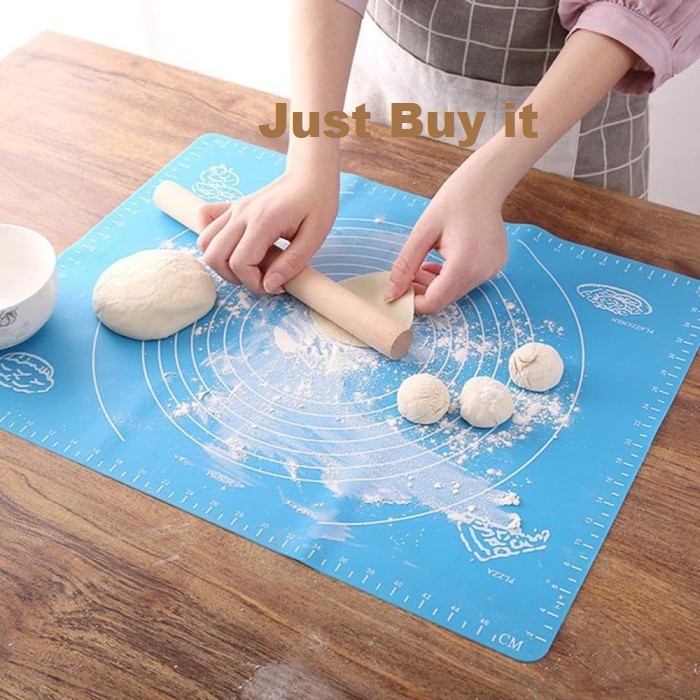 JBI-0157 Alas Adonan Tepung &amp; Kue Silikon Anti Lengket - Baking Mat Silicone