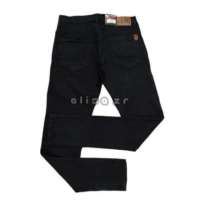 Size 27-38 Celana jeans Stretch panjang bahan melar ukuran normal SNI