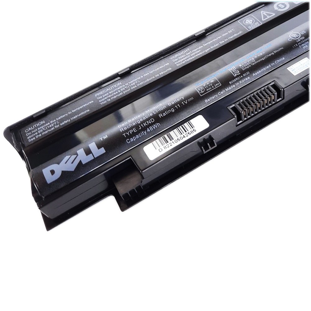 Baterai Original Laptop Dell Inspiron N3010 N3110 N4010 N4050 J1KND 13R 14R 17R N4110 N5010 M5010 M5030 N4010D Vostro 1440 1450 1540 1550 3450 3550 3750