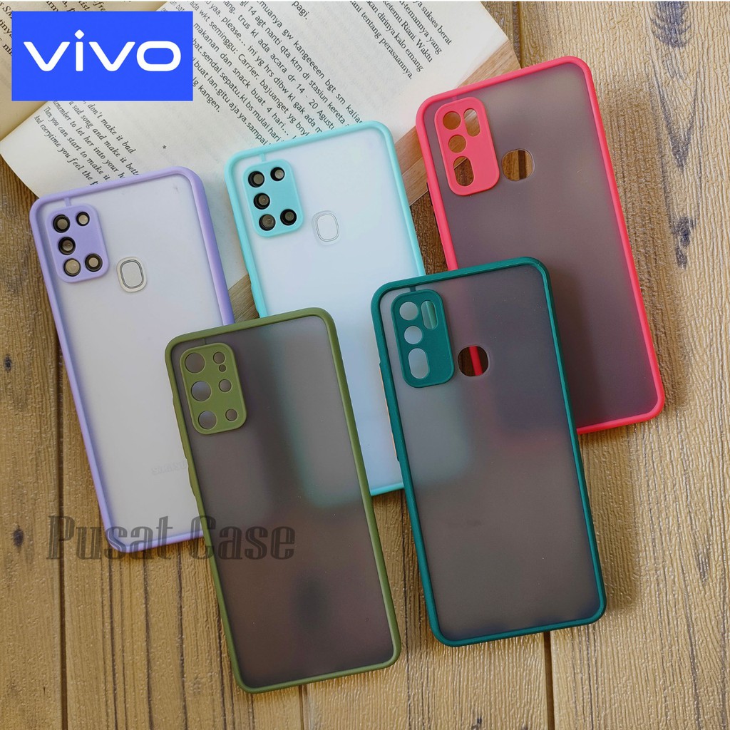 VIVO LENS COVER CASE - Vivo V20SE Y51 Y20 Y20S Y12 Y15 Y17