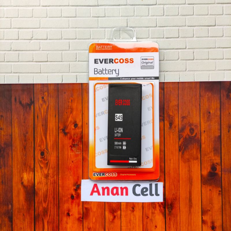 Baterai Batre Evercoss S45 Face Unlock 4G Lte / Cros S45 / Cross S45 - Baterai Evercoss S45