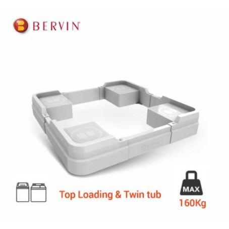 Bervin Tatakan Mesin Cuci Twin Tub &amp; Top Load Showcase BWSA-150