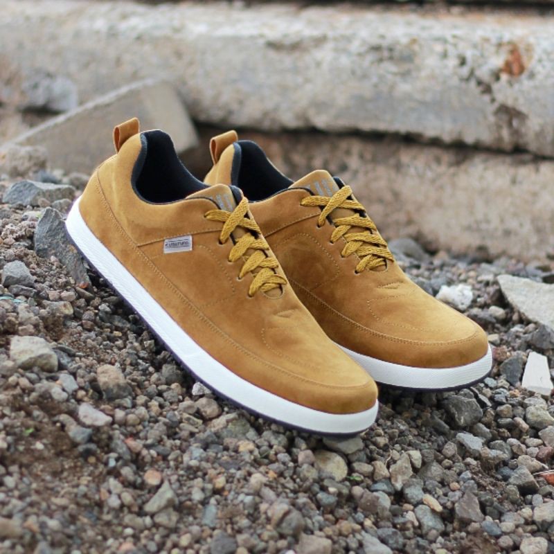 ARGL Sepatu Kasual Pria |Authentic x KZTR| Sepatu Sneakers Pria Casual Suede ORIGINAL