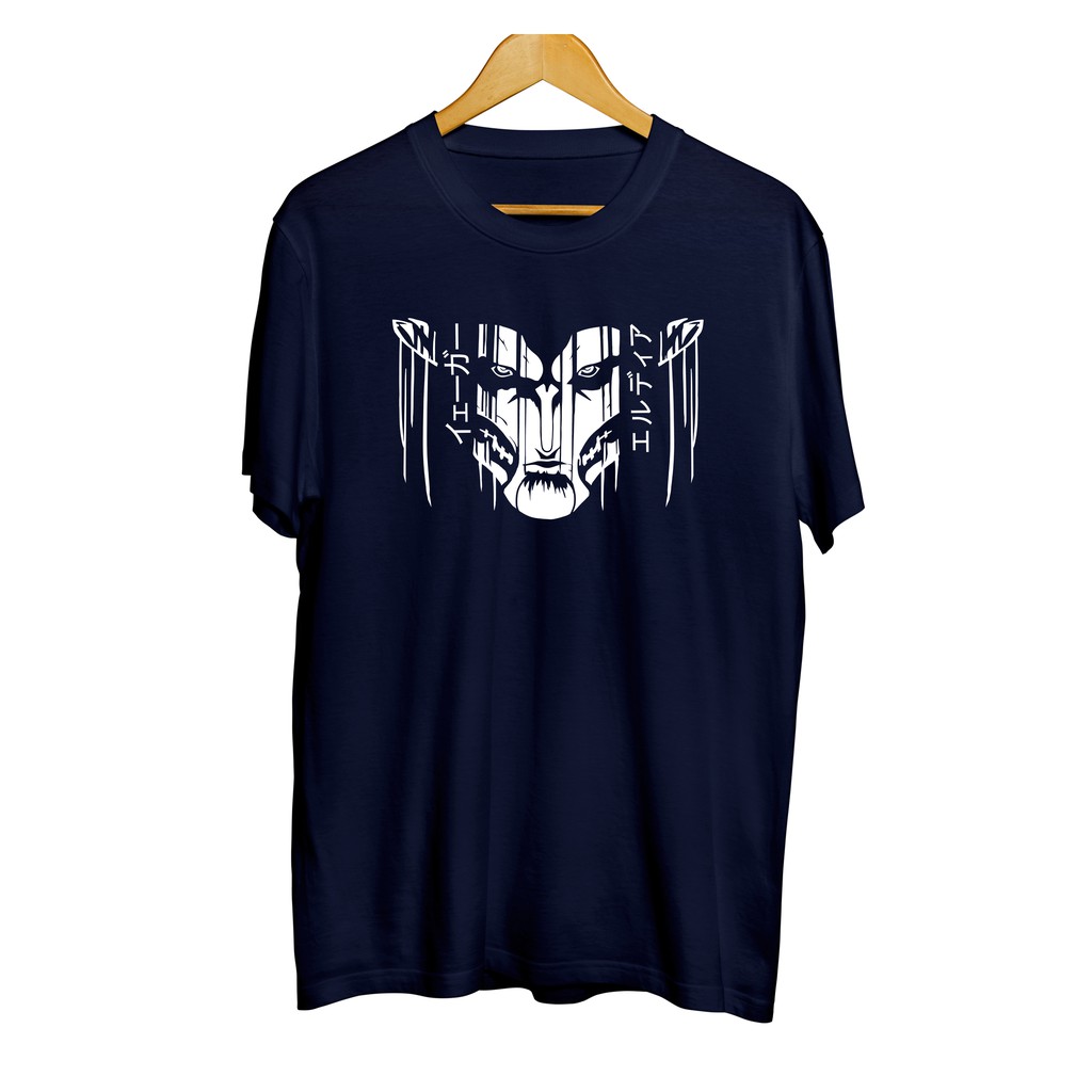 Kaos distro anime FOUNDING SKELETON TITAN S4 - EREN YEAGER Shingeki no Kyojin 100% cotton combed 30s