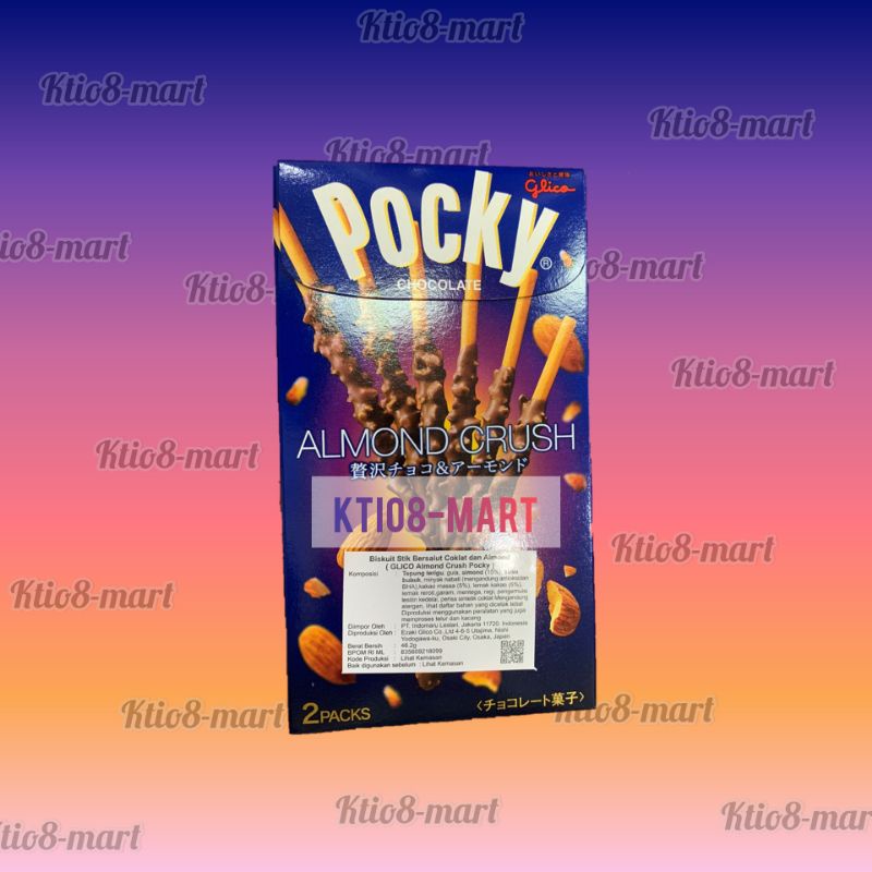 

Glico Pocky Almond Crush 46gr/Pocky Chocolat Almond Crush Stick/Import