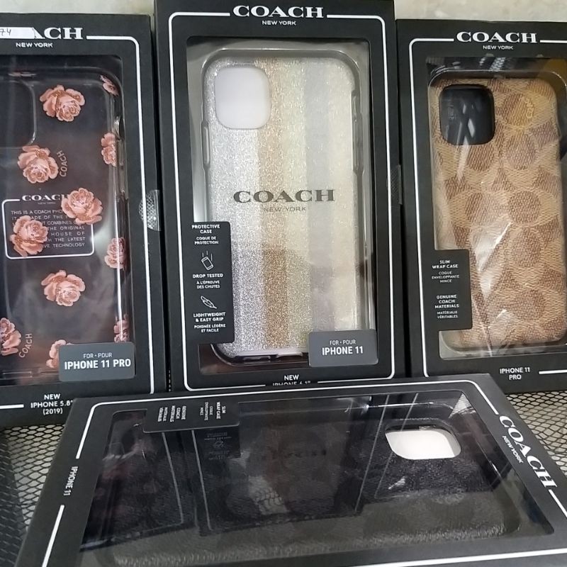 Original COACH Signature Monogram Phone 11 Pro Max CAOCH