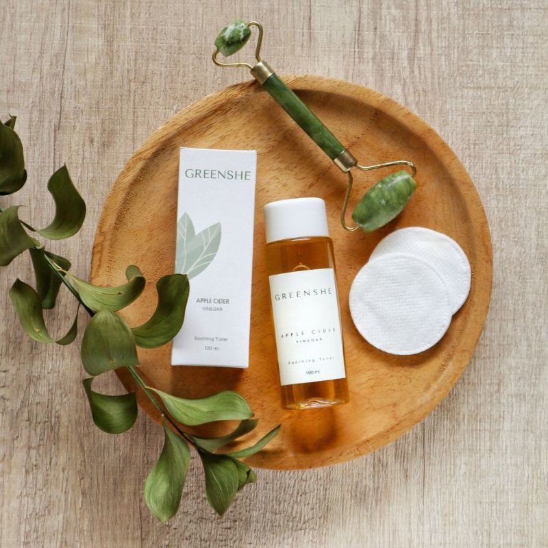 Toner Greenshe Jerawat adan Mencerahkan - Toner Greenshe