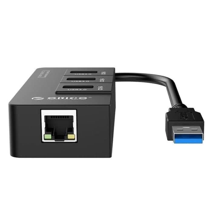 USB Hub Orico HR01-U3 + Lan card Gigabit / USB Hub + Lan Orico HR01-U3