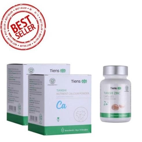 

(BPOM Peninggi Badan Susu Penambah Tinggi Kalsium NHCP & Zinc Capsules - 20 Kaps Zinc