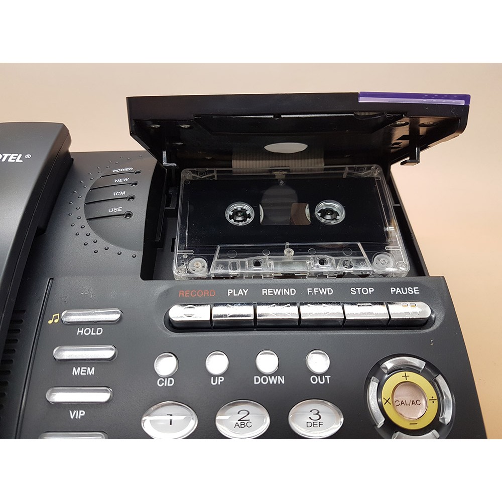 Telepon with Recording kaset Microtel Kx-tc1000cid