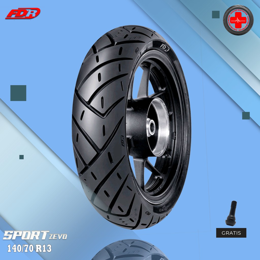 Ban Belakang Motor YAMAHA NMAX // FDR SPORT ZEVO 140/60 Ring 13 Tubeless