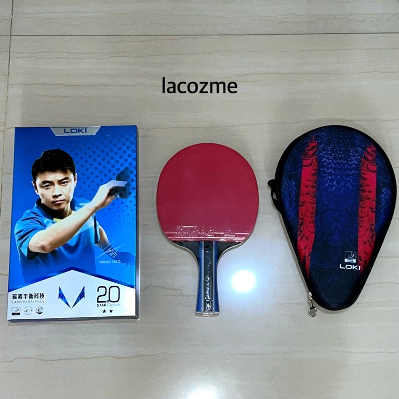 Bat Pingpong Loki 2star Carbon ORIGINAL