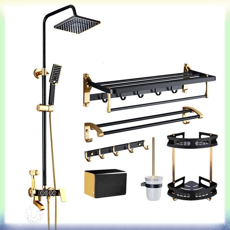 Shower Set Hitam Abu Abu Anti Karat Shower Import Murah Shower Kamar Mandi Terbaru