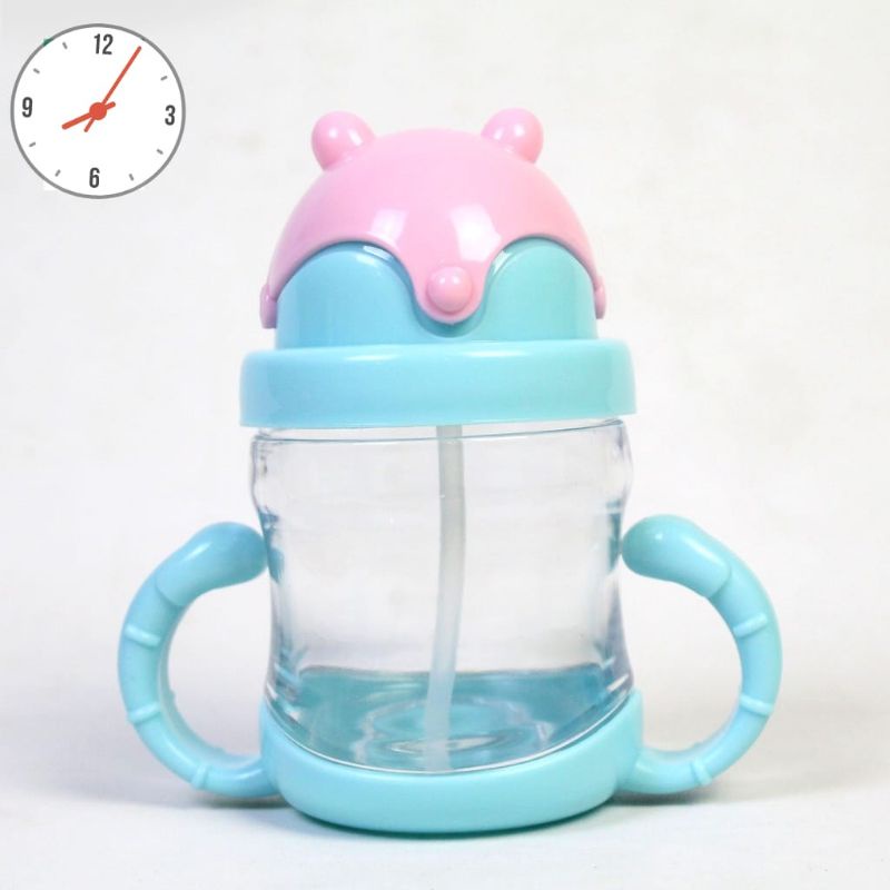 Medan Termurah BPA FREE Botol cangkir minum anak sedotan lucu baby Training cup 350 ml cantik