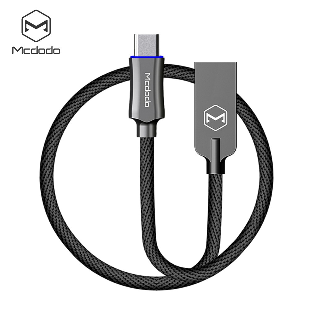 MCDODO Kabel Charger USB Type C Premium Auto Disconnect 1 Meter - CA-2881 - Black