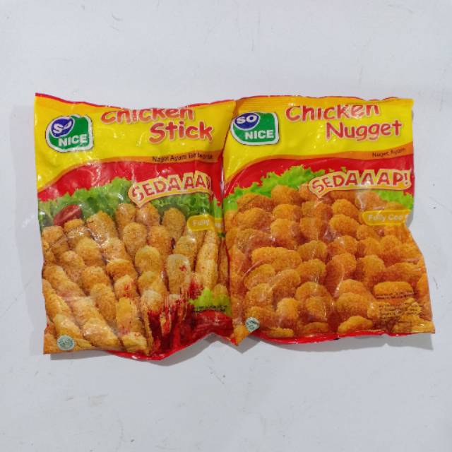 

SONICE nugget stick dan nugget coin 500gr