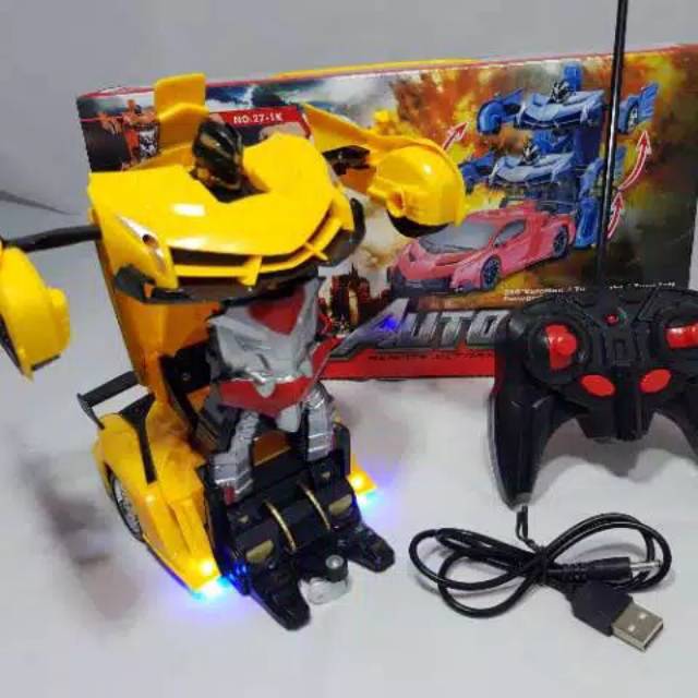 COD Mobil remot transformer autobots RC robot RC lamborgini berubah bentuk rc drift onroad rc sedan