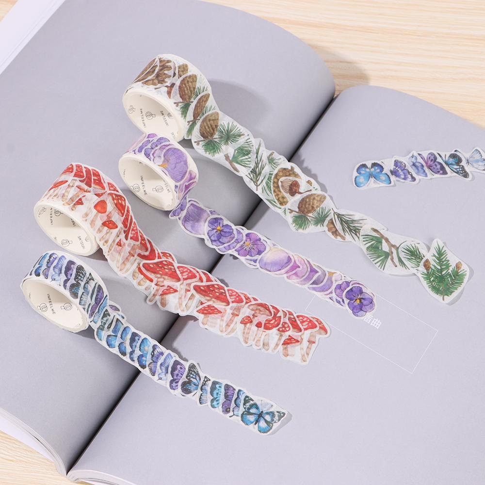 Nanas 100Pcs/Roll Washi Tape Stationery Scrapbooking Label.Ng