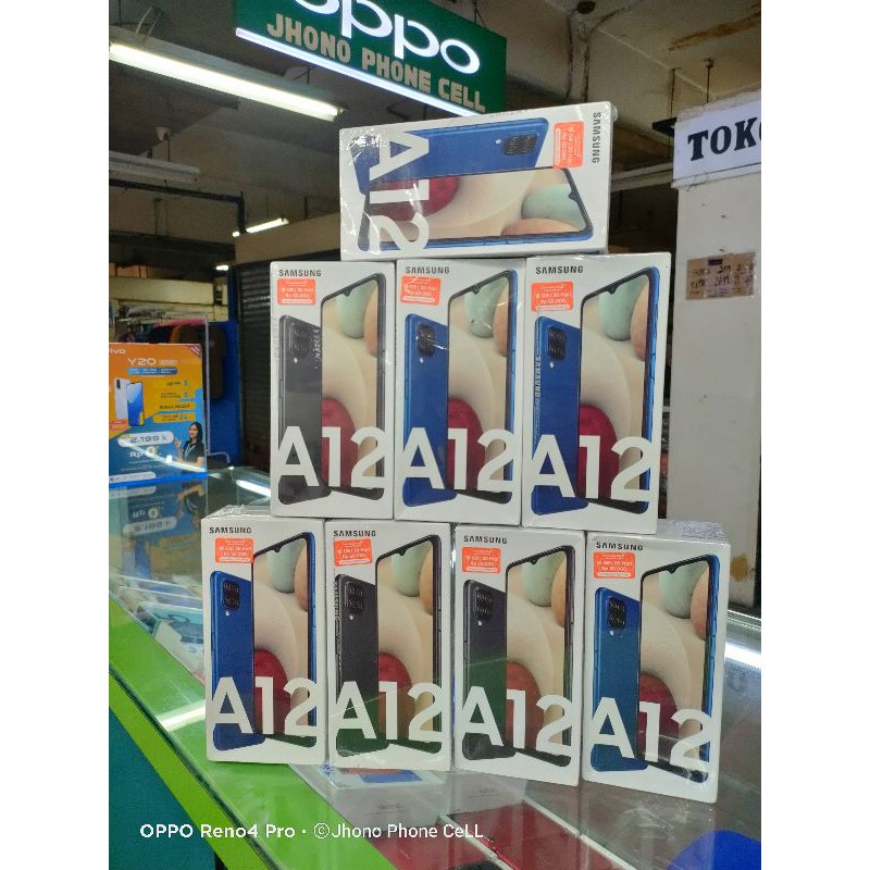 samsung a12 ram 6gb internal 128gb garansi resmi