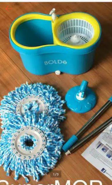 Alat Pel Supermop Bolde 169x+ (lubang Drainase Dan Tmpt Sabun)