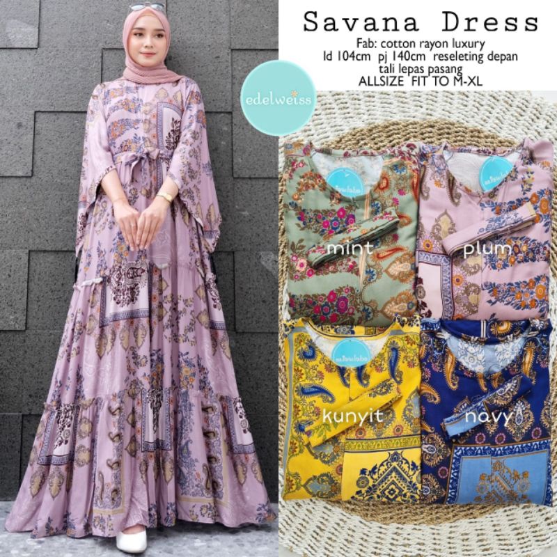 GAMIS SAVANA DRESS BY EDELWEISS